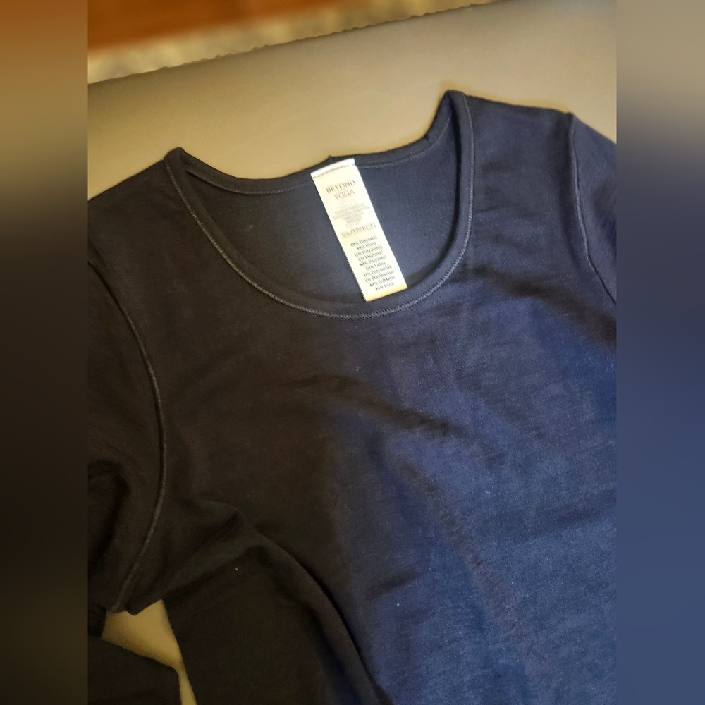 Beyond YogaBlack Long Sleeve Top Beyond Yoga